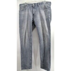 Hugo Boss Jeans Men 34x32 Gray Candiani‎ Stretch Italian Fabric City Preppy